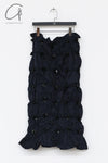 SHUSHUTONG pleated mid skirt aw21sk08 dark blue